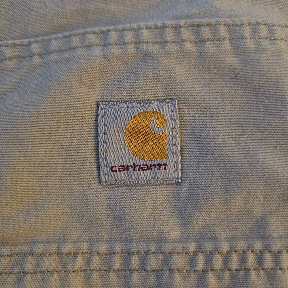 Carhartt Mens B147 TAN Loose Fit Canvas Carpenter Shorts Tan Size‎ 40 Workwear - Picture 3 of 6